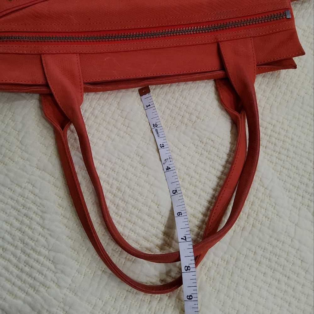 Botkier Orange Designer Tote Bag - Picture 12 of 13